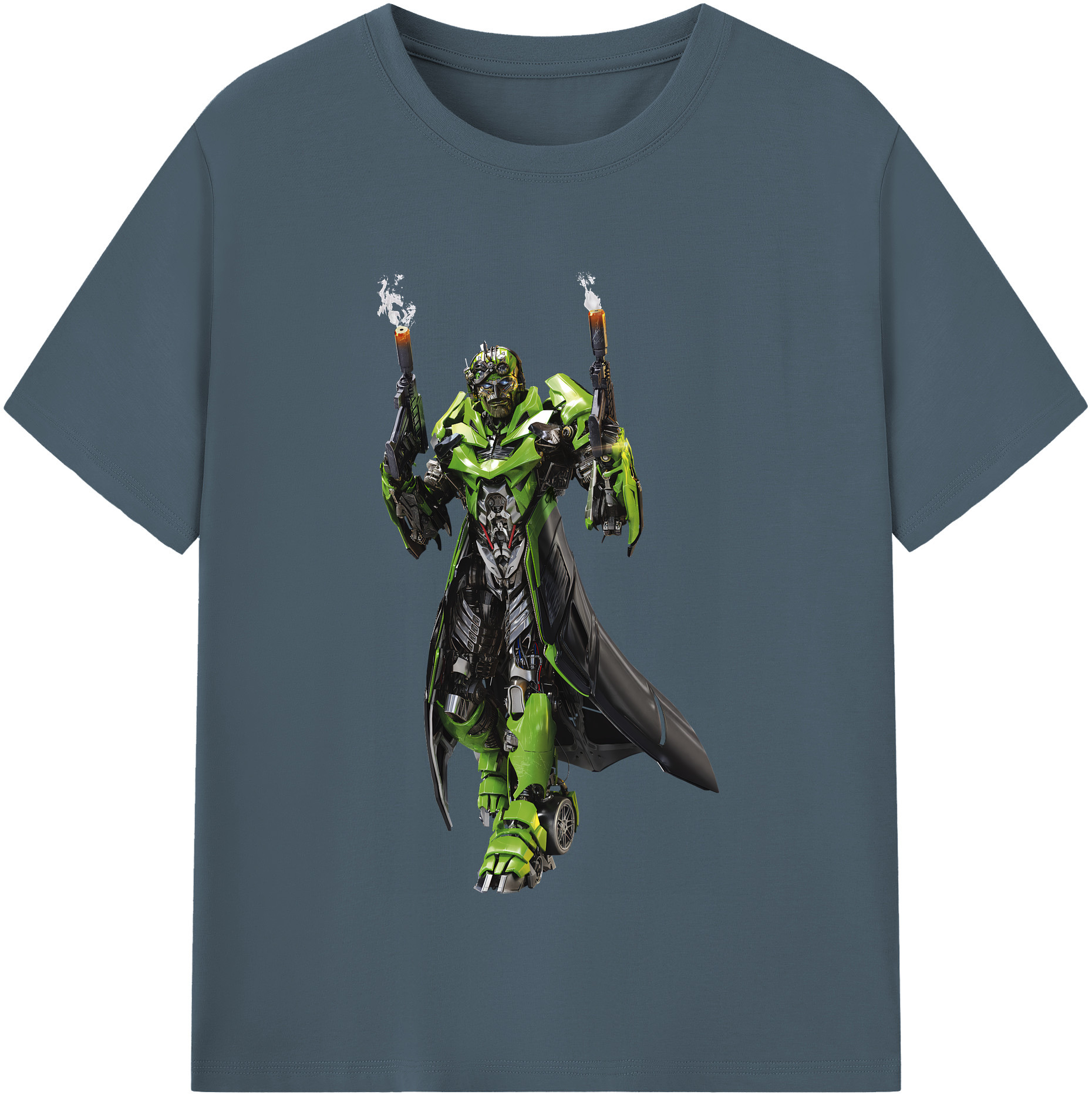 （画像用） Transformers トランスフォーマー 綿100％半袖Tシャツ（フロントプリント）